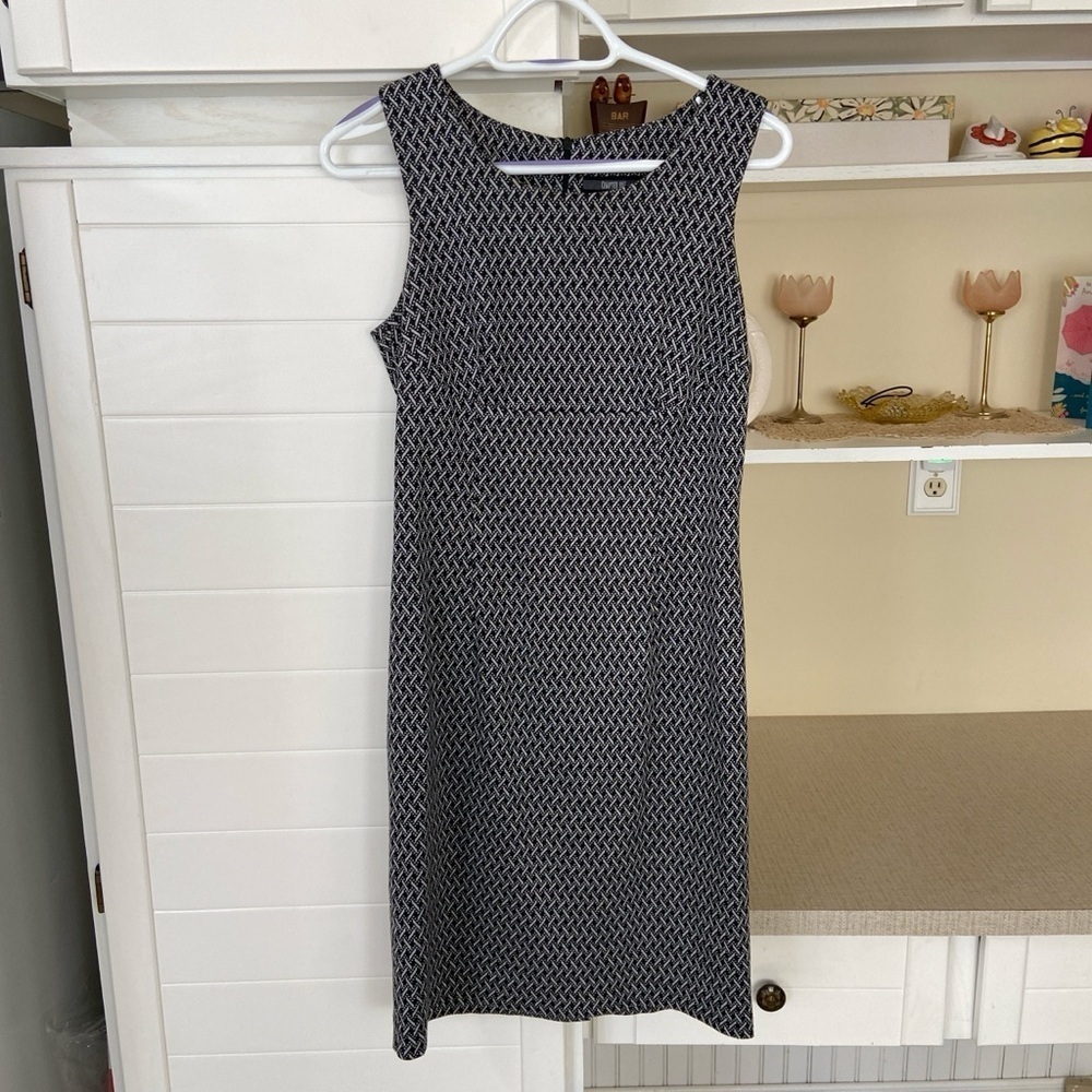 Black & White Chevron Dress